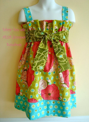Alia Girls Dress - Pattern (pdf) - Juvie Moon Designs